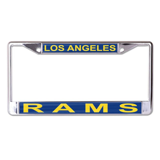 Los Angeles Rams Lic Plt Frame S/L Printed