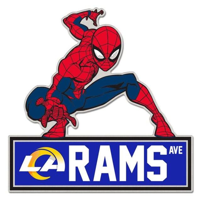 Los Angeles Rams / Marvel (C) 2021 Marvel Collector Pin Jewelry Card