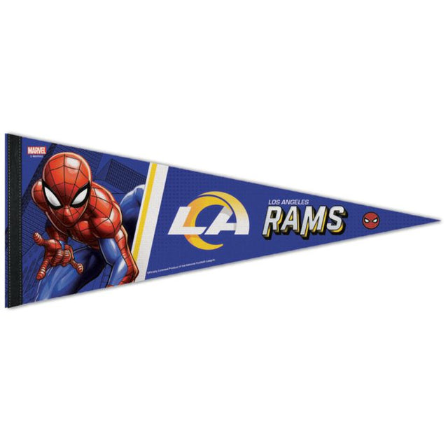 Los Angeles Rams / Marvel (C) 2021 Marvel Premium Pennant 12" x 30"