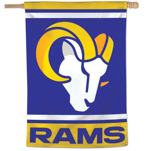 Los Angeles Rams Mega Logo Vertical Flag 28" x 40"