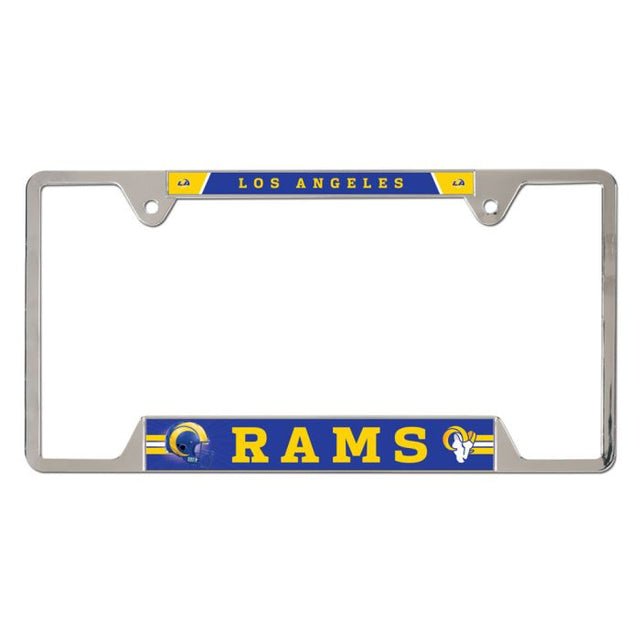 Los Angeles Rams Metal License Plate Frame