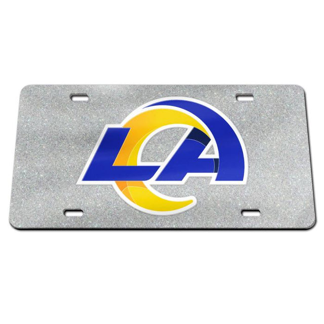 Los Angeles Rams Specialty Acrylic License Plate