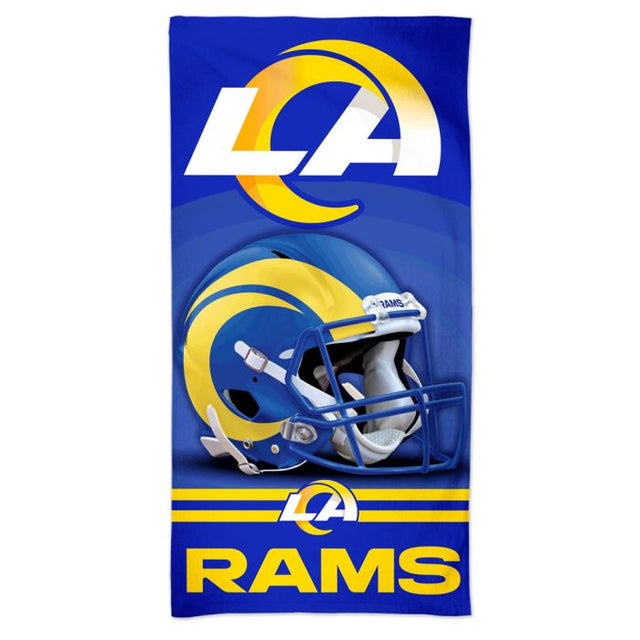 Toalla de playa Spectra de Los Angeles Rams de 30" x 60"