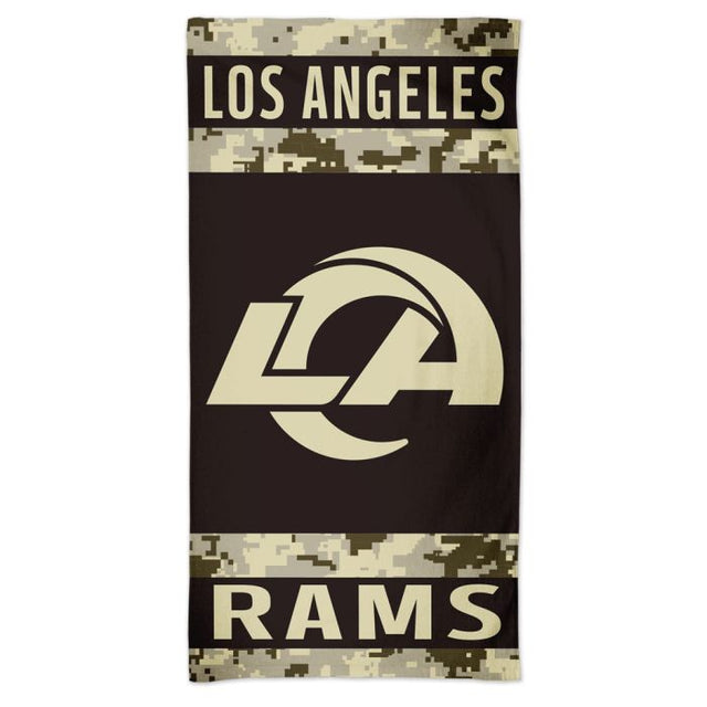 Toalla de playa Spectra de edición estándar de Los Angeles Rams de 30" x 60"