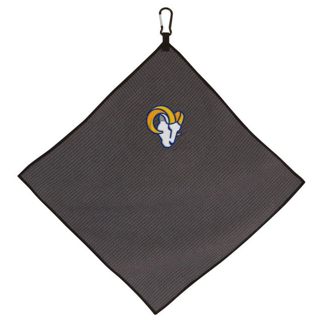 Los Angeles Rams Towel - Grey Microfiber 15" x 15"