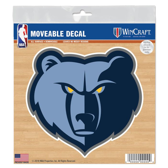 Memphis Grizzlies All Surface Decal 6" x 6"