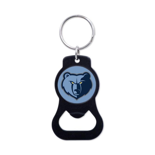 Memphis Grizzlies Black Bottle Opener Key Ring