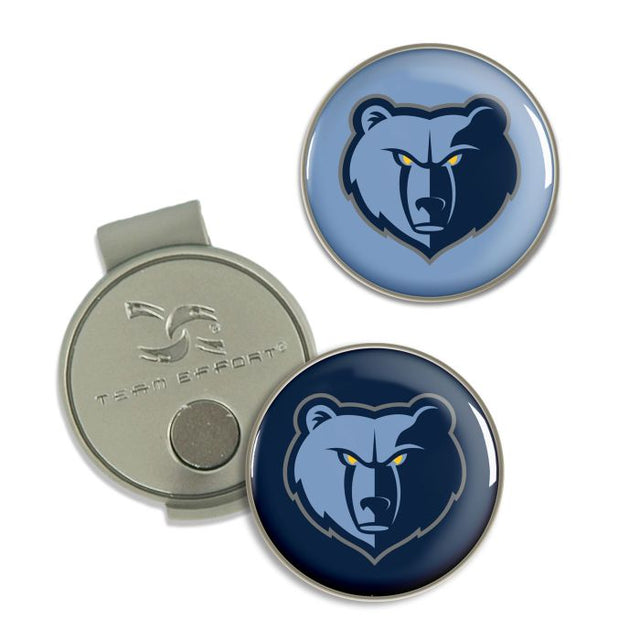 Clip para gorra y marcadores de los Memphis Grizzlies