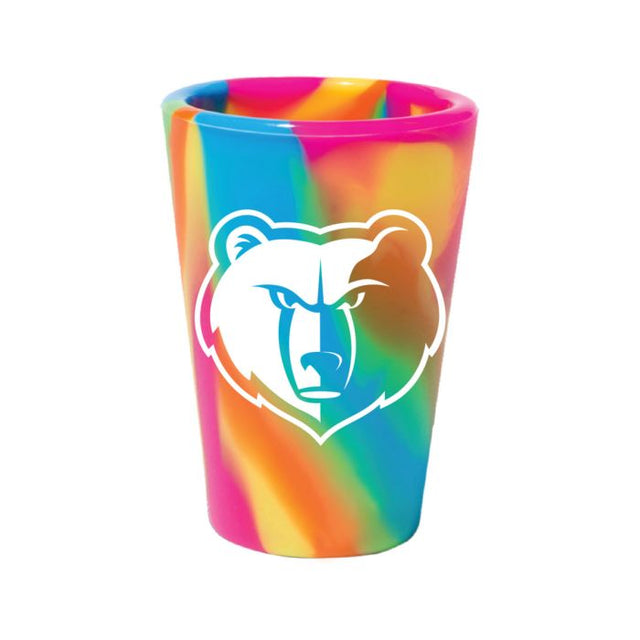 Memphis Grizzlies Hippie Hops 1.5oz Silicone Shot Glass