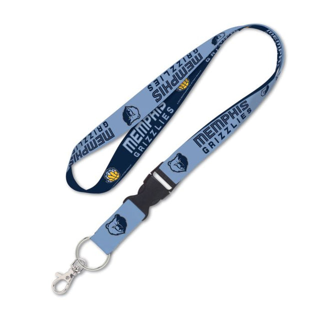 Memphis Grizzlies Lanyard w/detachable buckle 1"