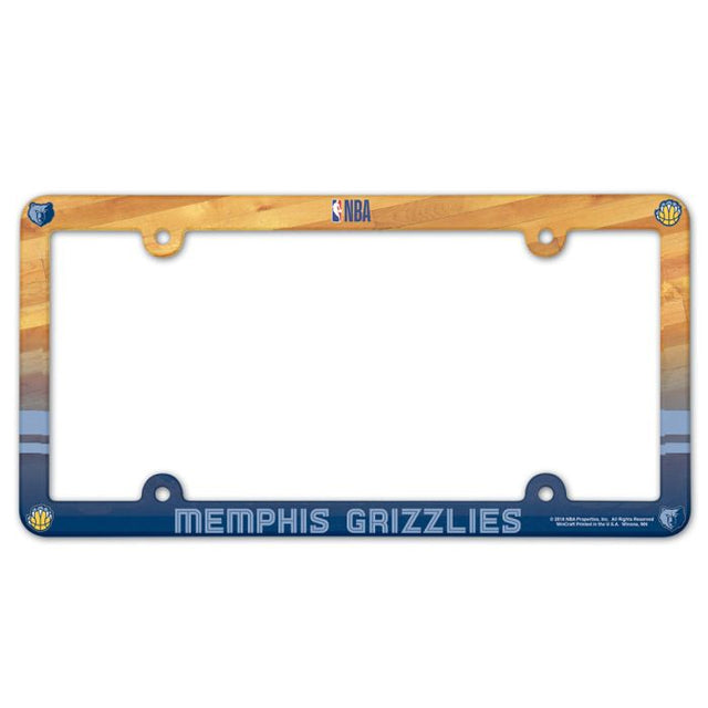 Memphis Grizzlies Lic Plate Frame Full Color