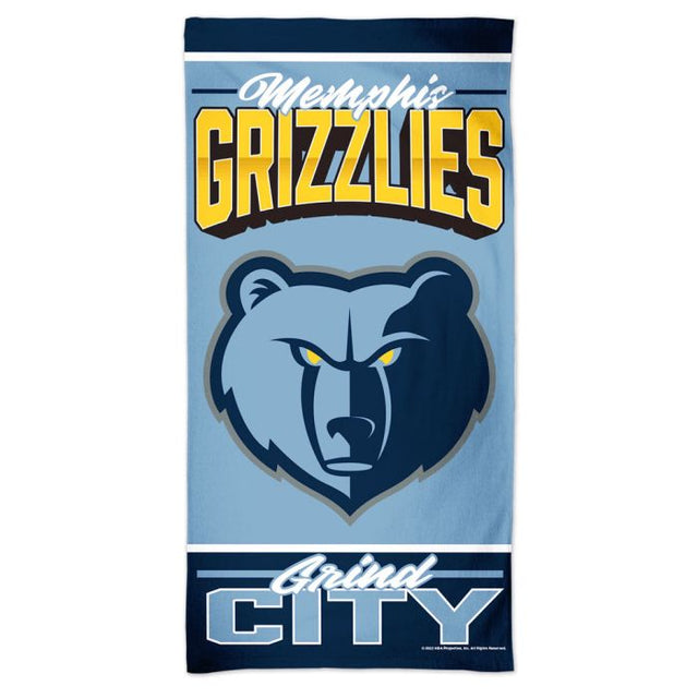 Memphis Grizzlies Spectra Beach Towel 30" x 60"