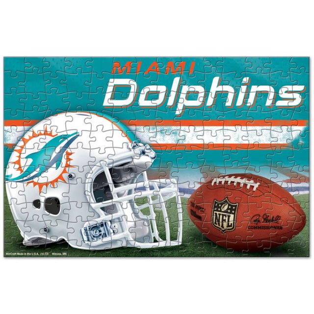 Rompecabezas de 150 piezas de los Miami Dolphins en caja