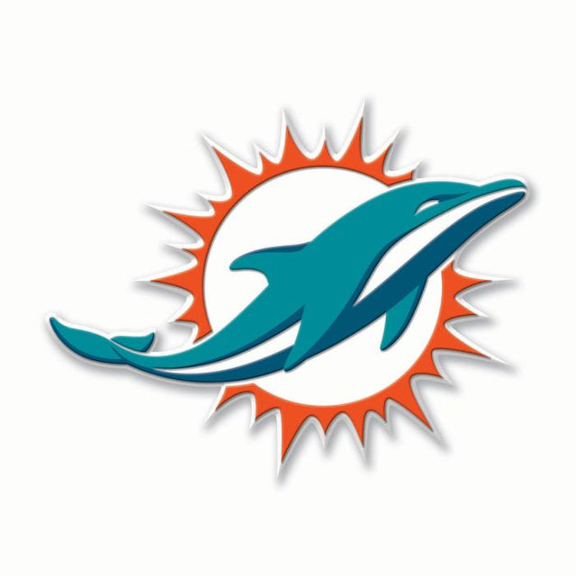 Calcomanía flexible de los Miami Dolphins