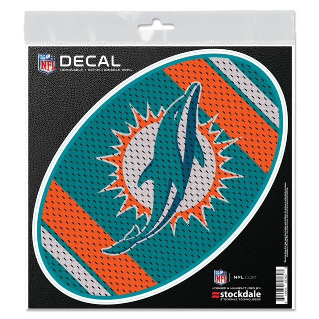 Miami Dolphins JERSEY All Surface Decal 6" x 6"