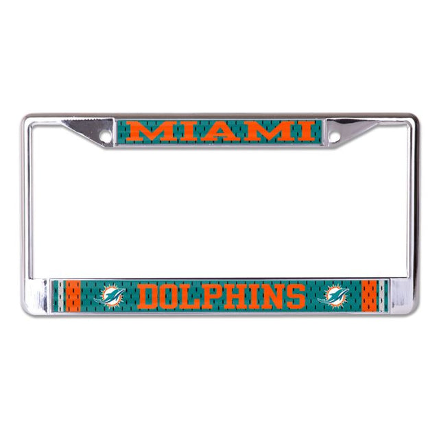 Miami Dolphins JERSEY Lic Plt Frame S/L Printed