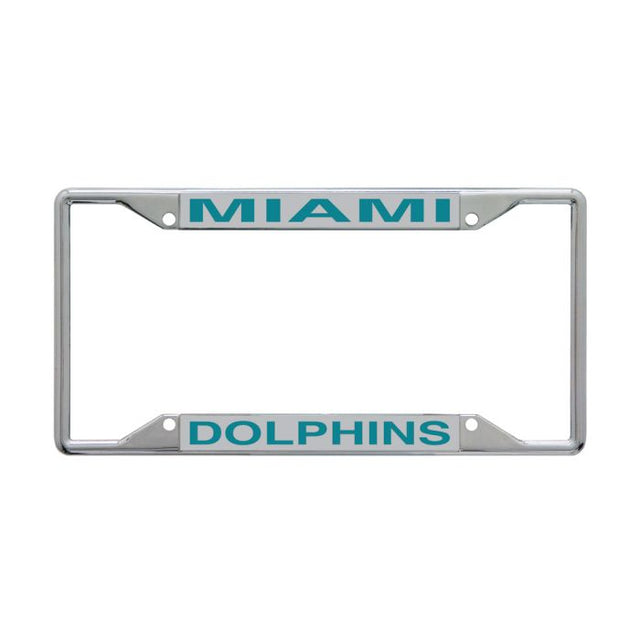 Miami Dolphins Lic Plt Frame S/S Printed