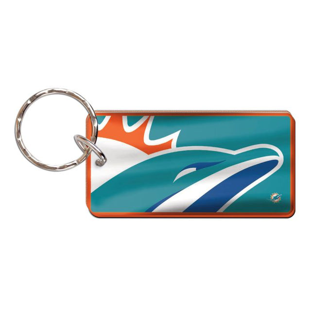 Miami Dolphins MEGA Keychain Rectangle