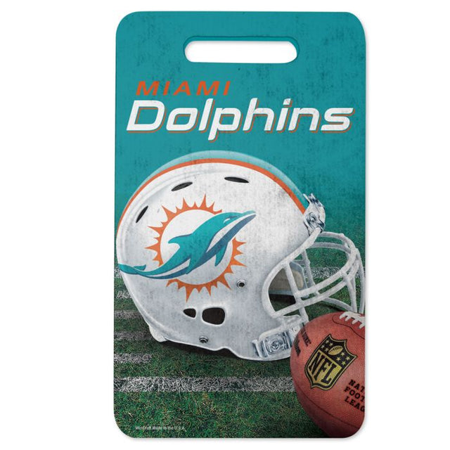 Cojín de asiento de los Miami Dolphins - Almohadilla para rodillas 10x17