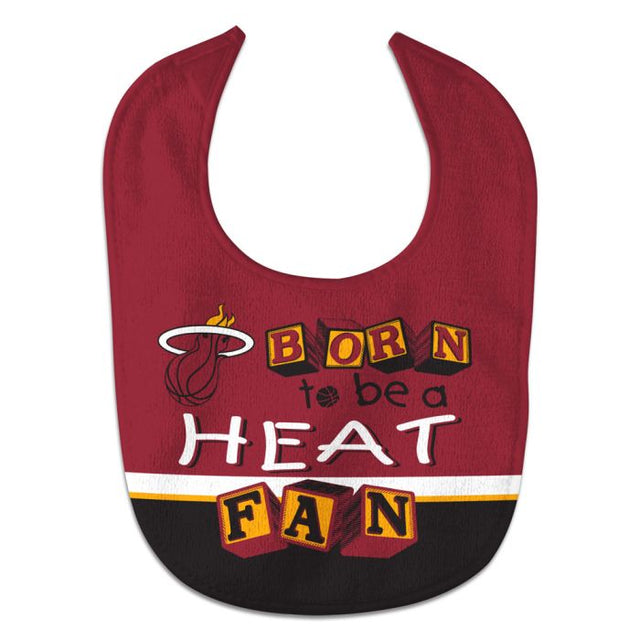 Miami Heat Born All Pro Baby Bib