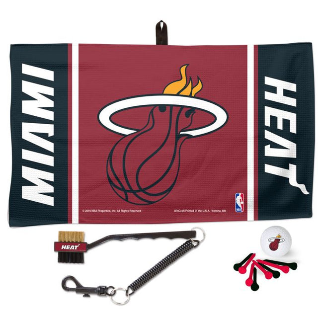 Miami Heat Golf Waffle Set w/Tees