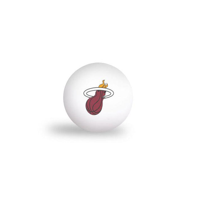 Pelotas de ping pong de Miami Heat (paquete de 6)