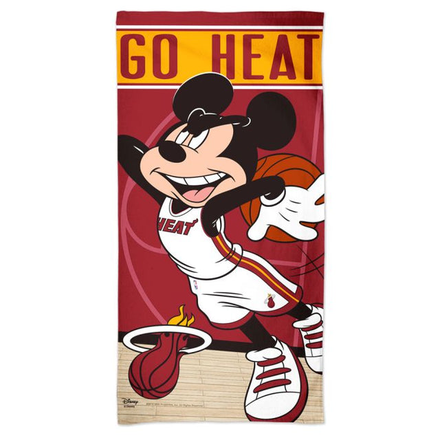 Toalla de playa Spectra de Miami Heat de 30" x 60"