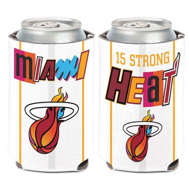 Enfriador de lata de la ciudad de Miami Heat de 12 oz.