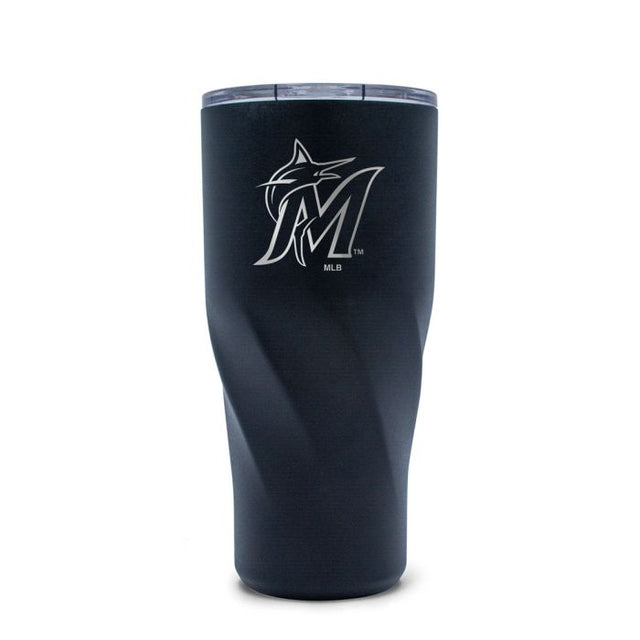 Vaso de acero inoxidable Morgan de 20 oz de los Miami Marlins