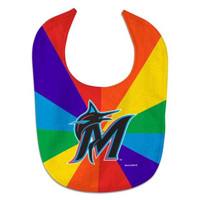 Babero para bebé All Pro de los Miami Marlins