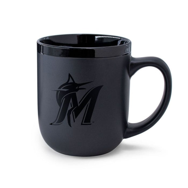 Taza de cerámica de los Miami Marlins, 17 oz.