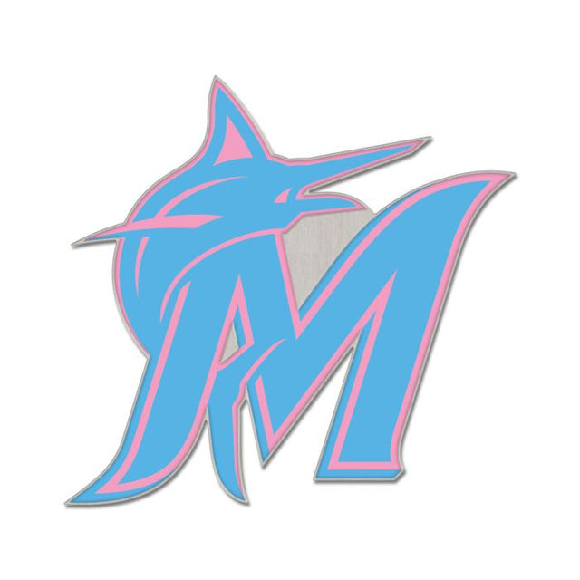 Miami Marlins Collector Enamel Pin Jewelry Card