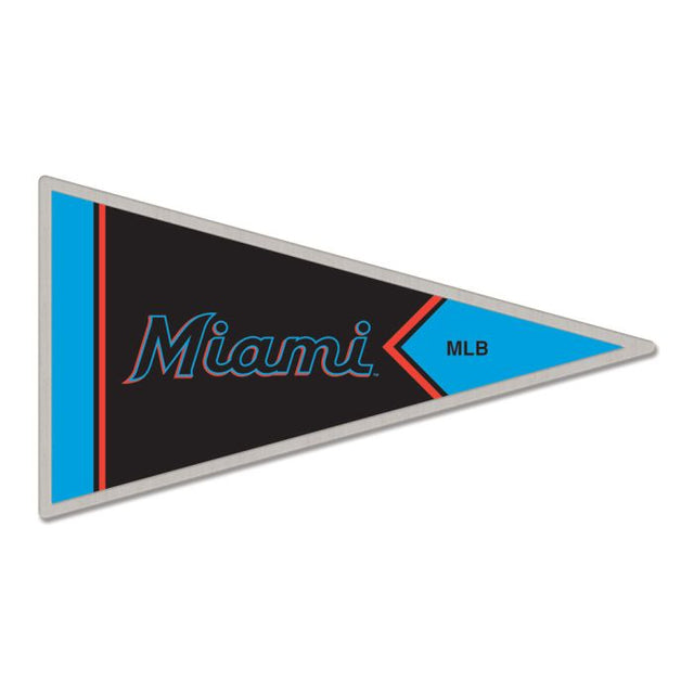 Tarjeta de joyería con pin de colección de los Miami Marlins