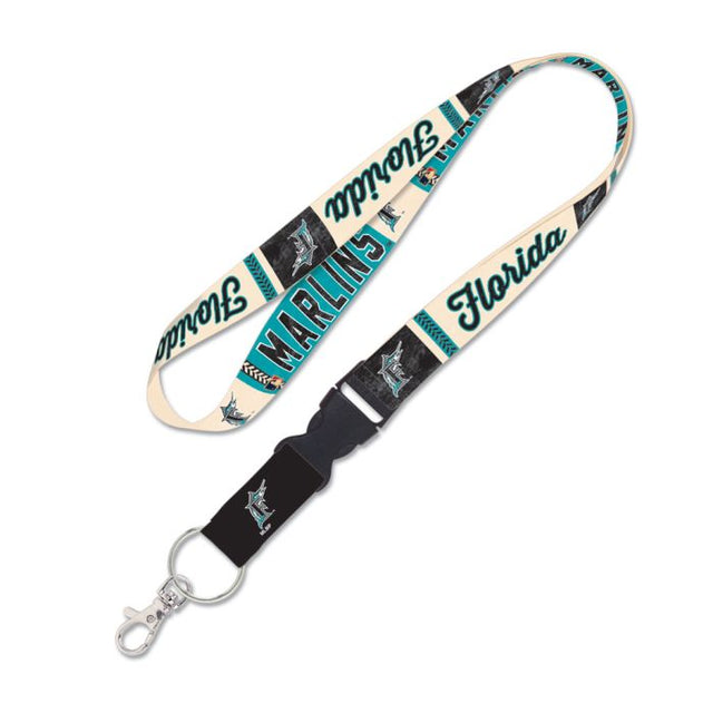 Miami Marlins / Cooperstown Lanyard w/detachable buckle 1"