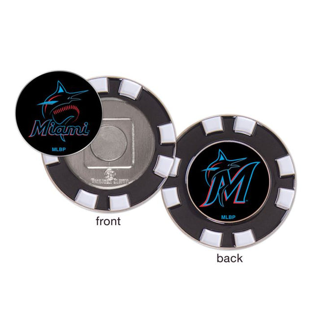 Miami Marlins Golf Poker Chip Marker