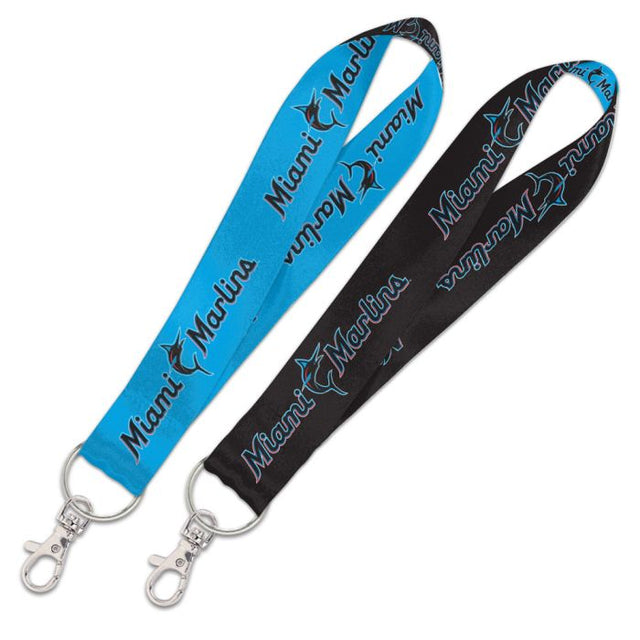 Miami Marlins Lanyard Key Strap 1"