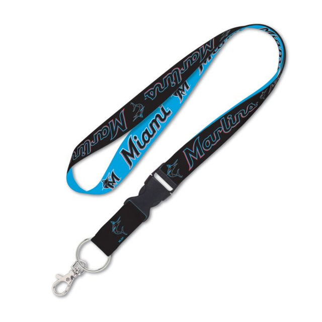 Miami Marlins Lanyard w/detachable buckle 1"