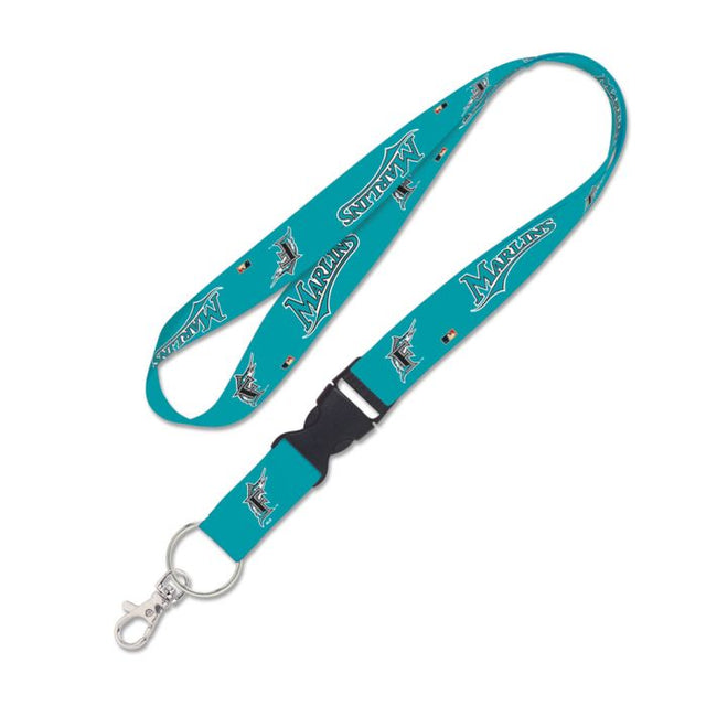 Miami Marlins Lanyard w/detachable buckle 1"