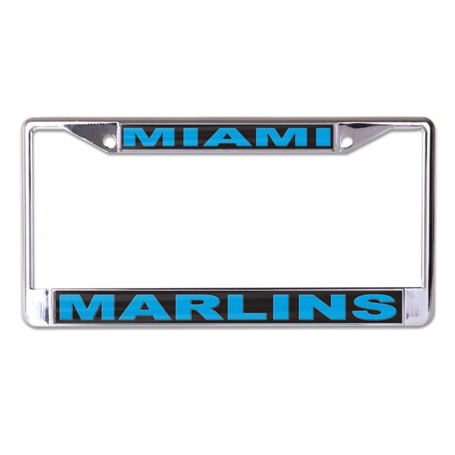 Miami Marlins Lic Plt Frame S/S Printed