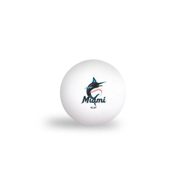 Miami Marlins PING PONG BALLS - 6 pack