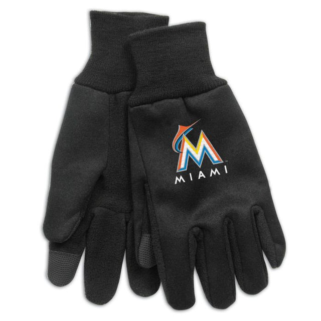 Miami Marlins Technology Gloves 9 oz.