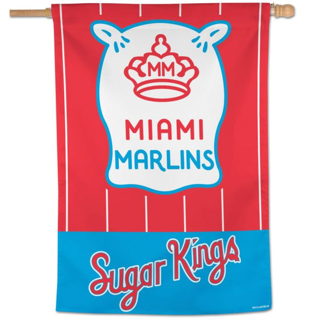 Miami Marlins city Vertical Flag 28" x 40"