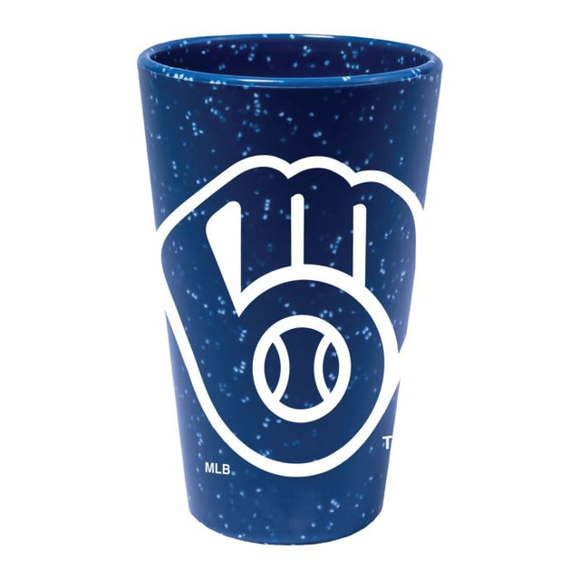 Milwaukee Brewers 16 oz Silicone Pint Glass