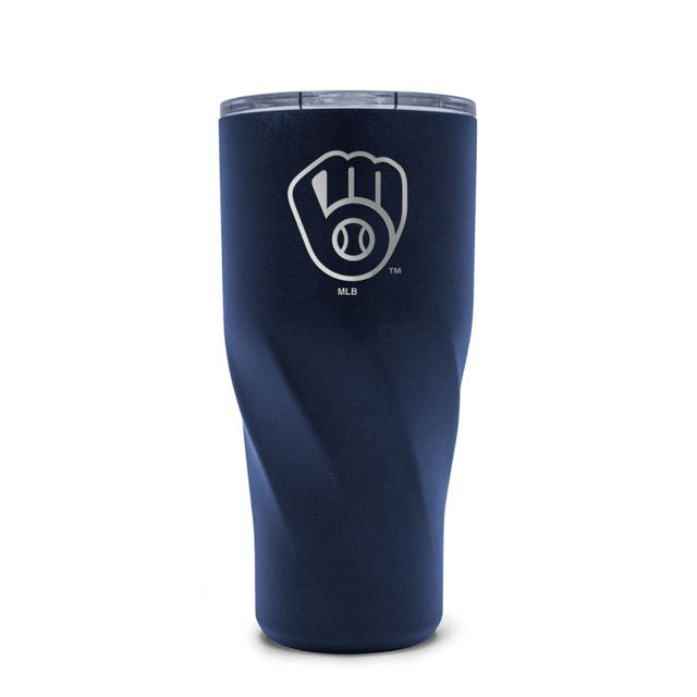 Vaso de acero inoxidable Morgan de 20 oz de los Milwaukee Brewers