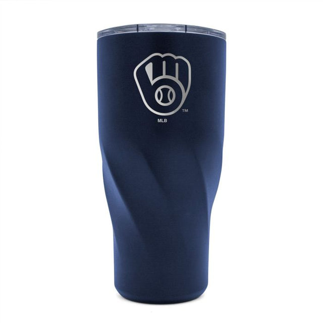 Vaso de acero inoxidable Morgan de 30 oz de los Milwaukee Brewers