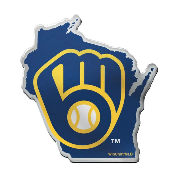 Milwaukee Brewers Acrylic Auto Emblem