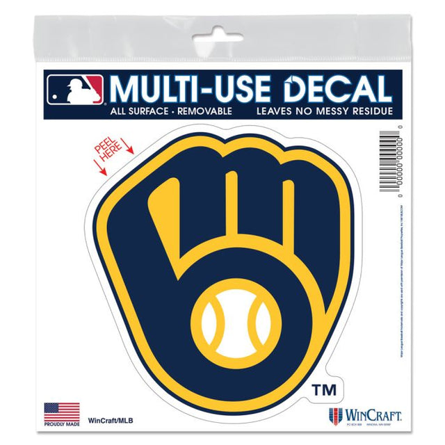 Milwaukee Brewers All Surface Decal 6" x 6"