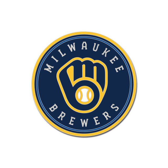 Tarjeta de joyería con pin esmaltado de colección de los Milwaukee Brewers