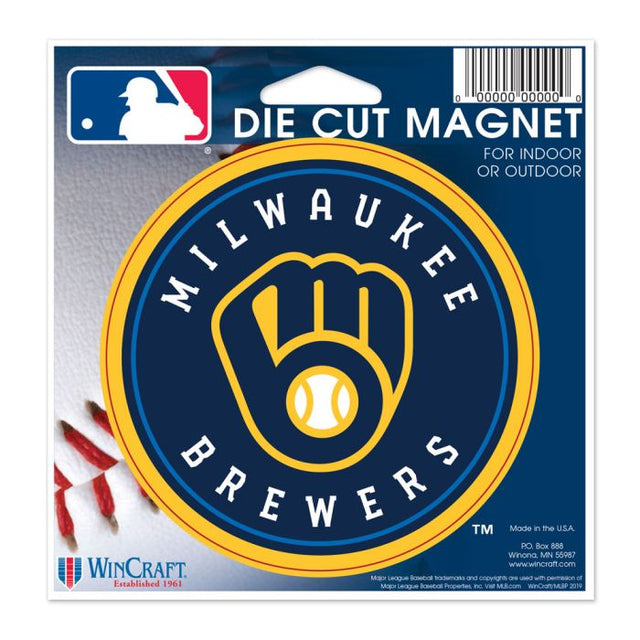 Milwaukee Brewers Die Cut Magnet 4.5" x 6"