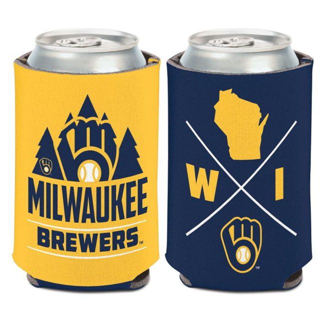 Enfriador de latas HIPSTER de Milwaukee Brewers, 12 oz.